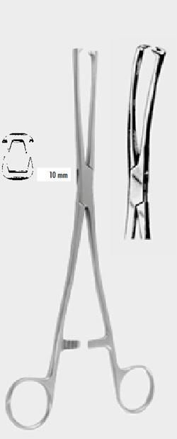 Щипці тенакулум МЮЗЬО (MUSEUX), 2х2 зубці, 10 мм (mm), прямі